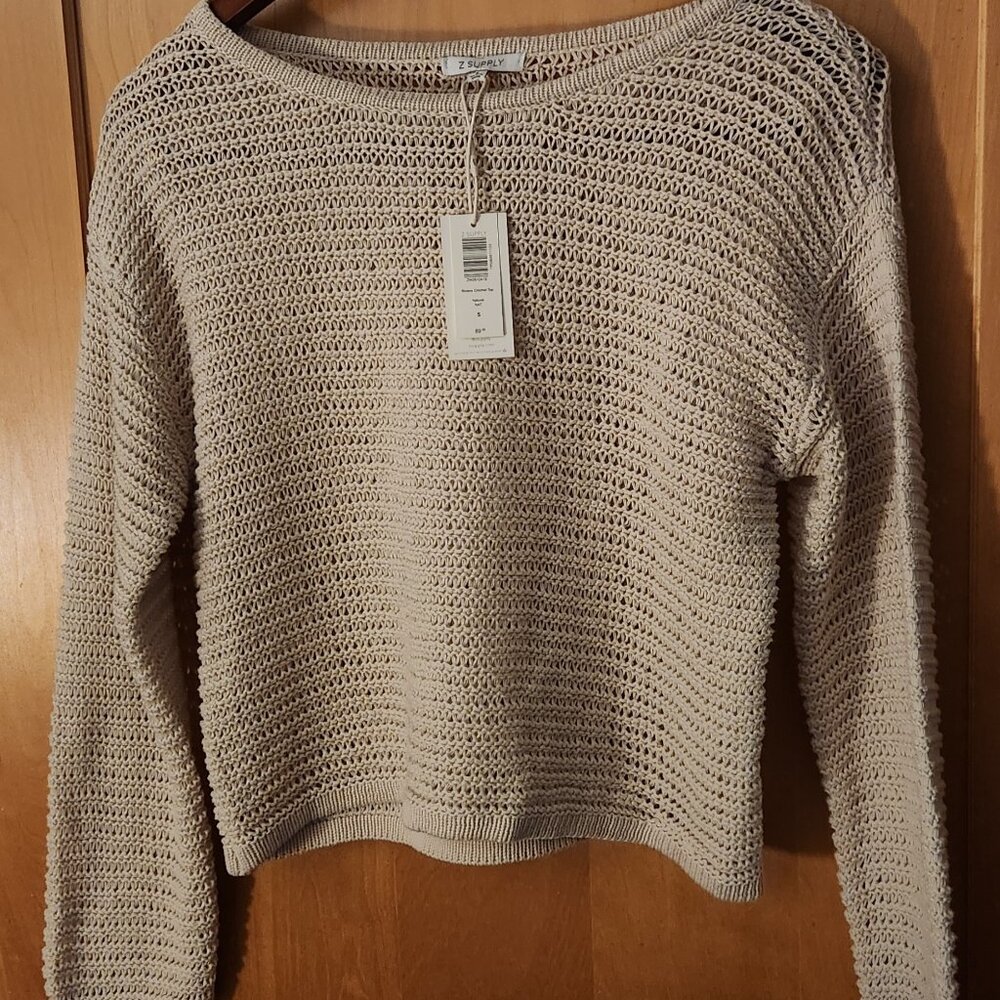 Z Supply Riviera Crochet Top